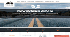 Desktop Screenshot of inchirieri-dube.ro